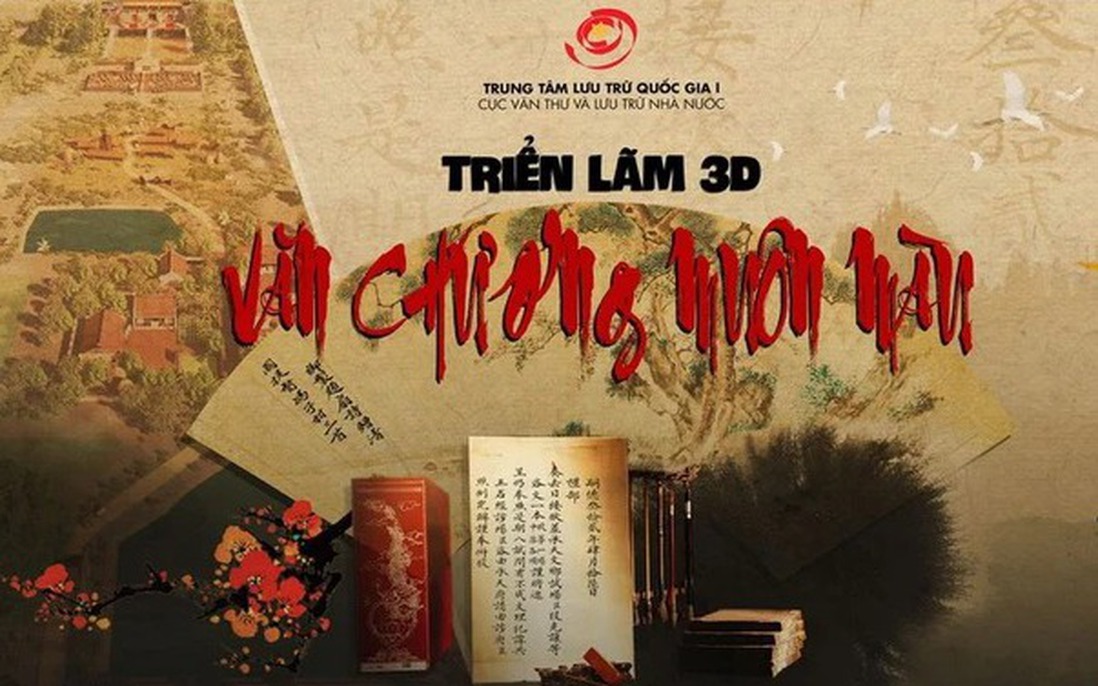 Triển lãm văn chương qua hơn 200 tài liệu Châu bản triều Nguyễn đặc sắc