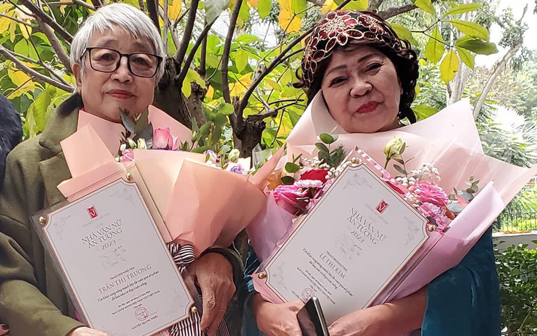 Trần Thị Trường, Lê Thị Kim giành giải thưởng Nhà văn nữ ấn tượng 2023