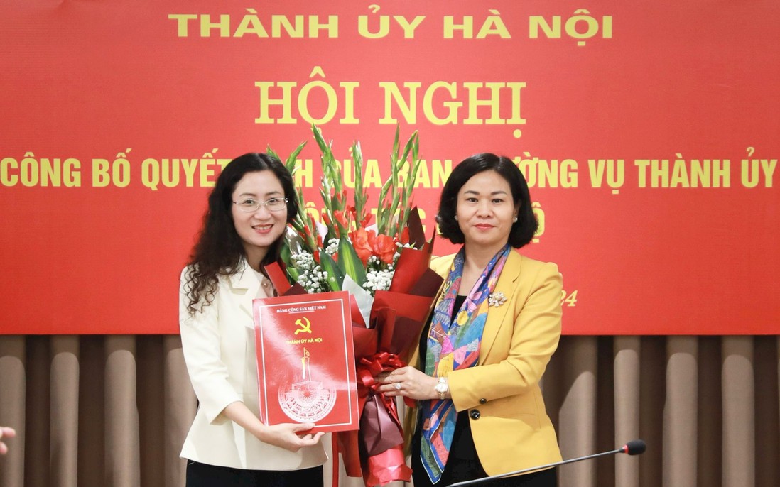 Bổ nhiệm nữ Phó Trưởng Ban Dân vận Thành ủy Hà Nội