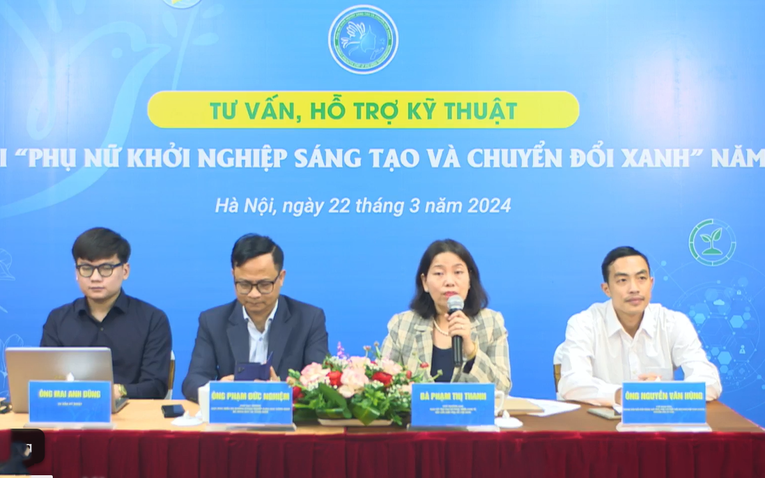 Hội LHPN Việt Nam tư vấn, hỗ trợ kỹ thuật cho ứng viên tham dự Cuộc thi Phụ nữ khởi nghiệp năm 2024