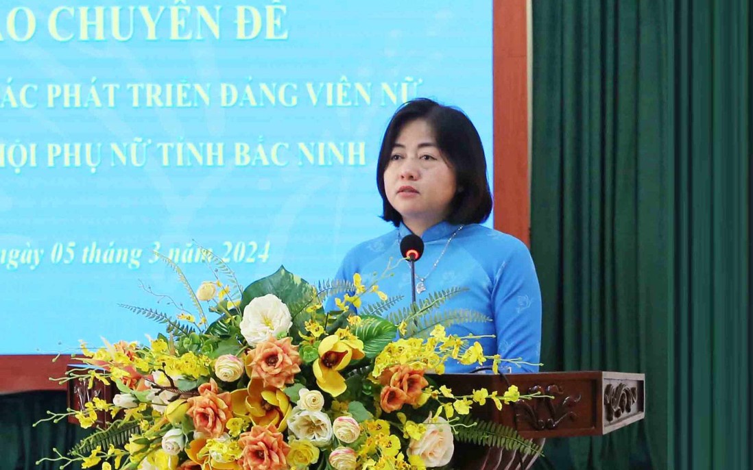 Bắc Ninh: Hội viên phụ nữ là đảng viên chiếm tỷ lệ 20,6% 
