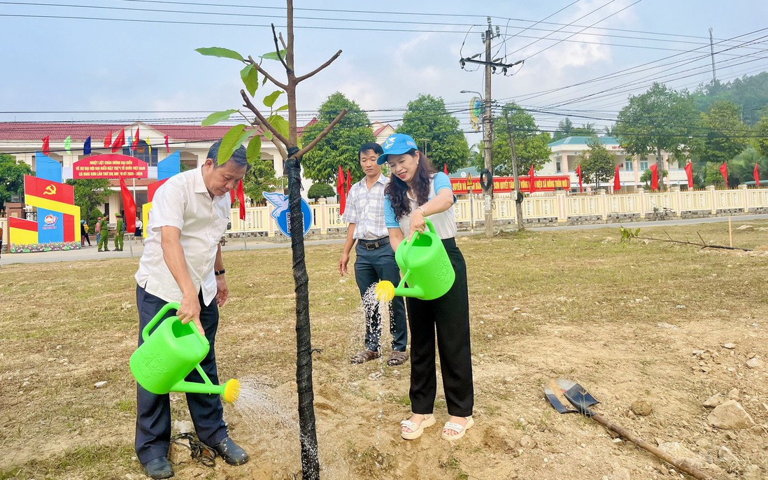 Hội LHPN Bình Định: Trồng 114 cây tại Khu di tích hưởng ứng "Tết trồng cây"