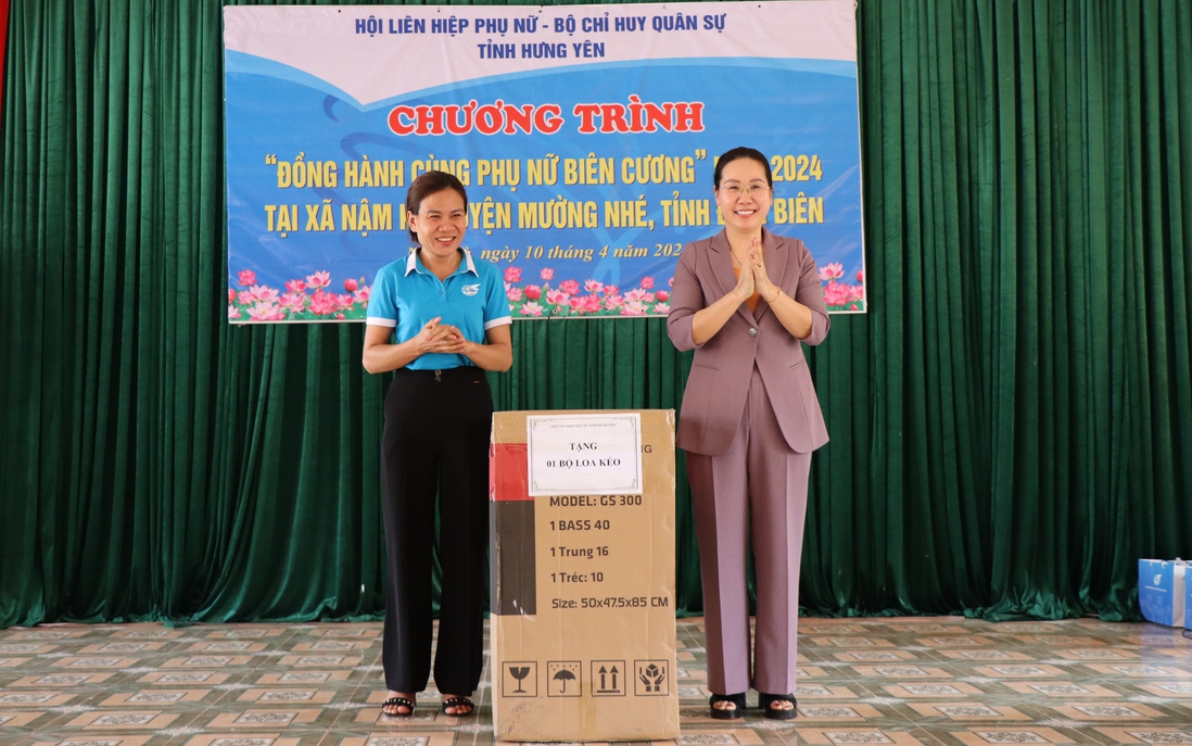 Hội LHPN Hưng Yên: Về nguồn và đồng hành cùng phụ nữ biên cương tại Điện Biên
