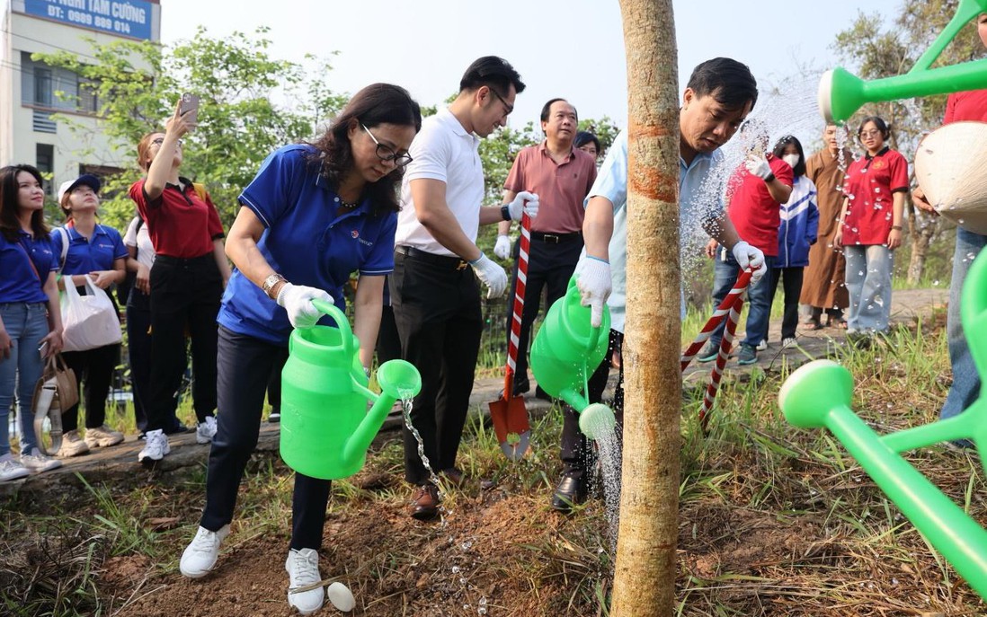 Trồng 1.000 cây hoa ban tri ân mảnh đất Điện Biên