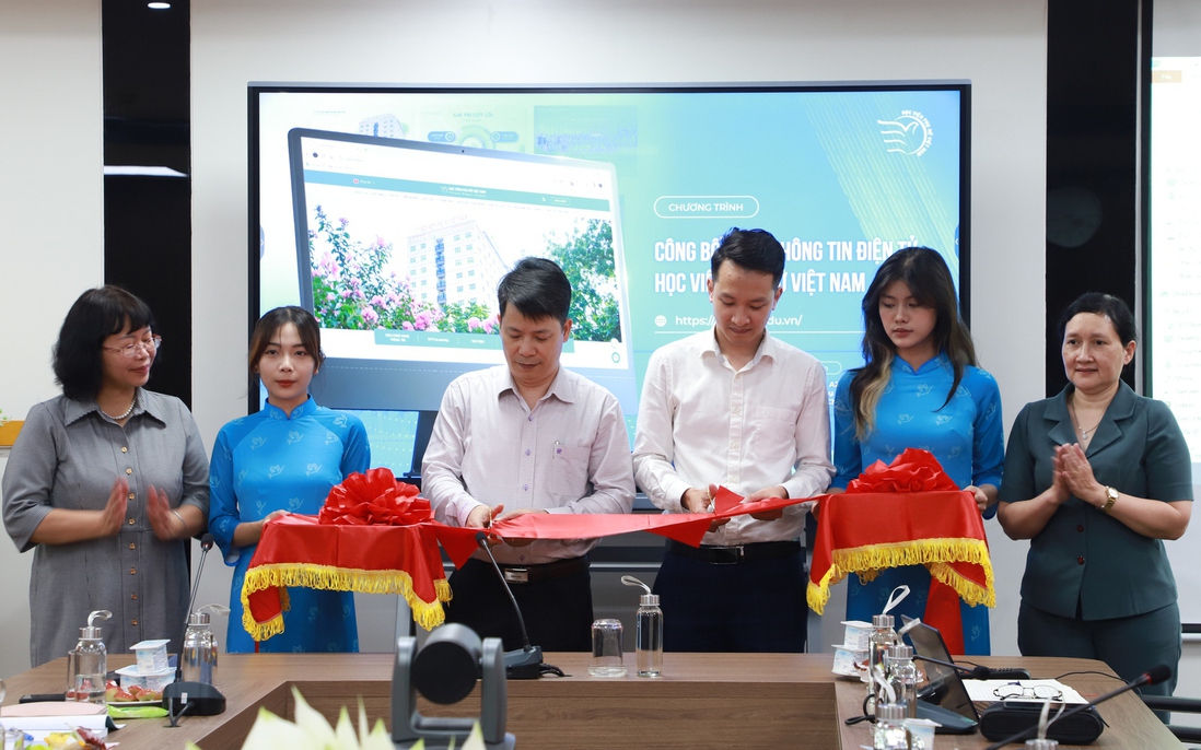 Học viện Phụ nữ Việt Nam ra mắt Cổng thông tin điện tử
