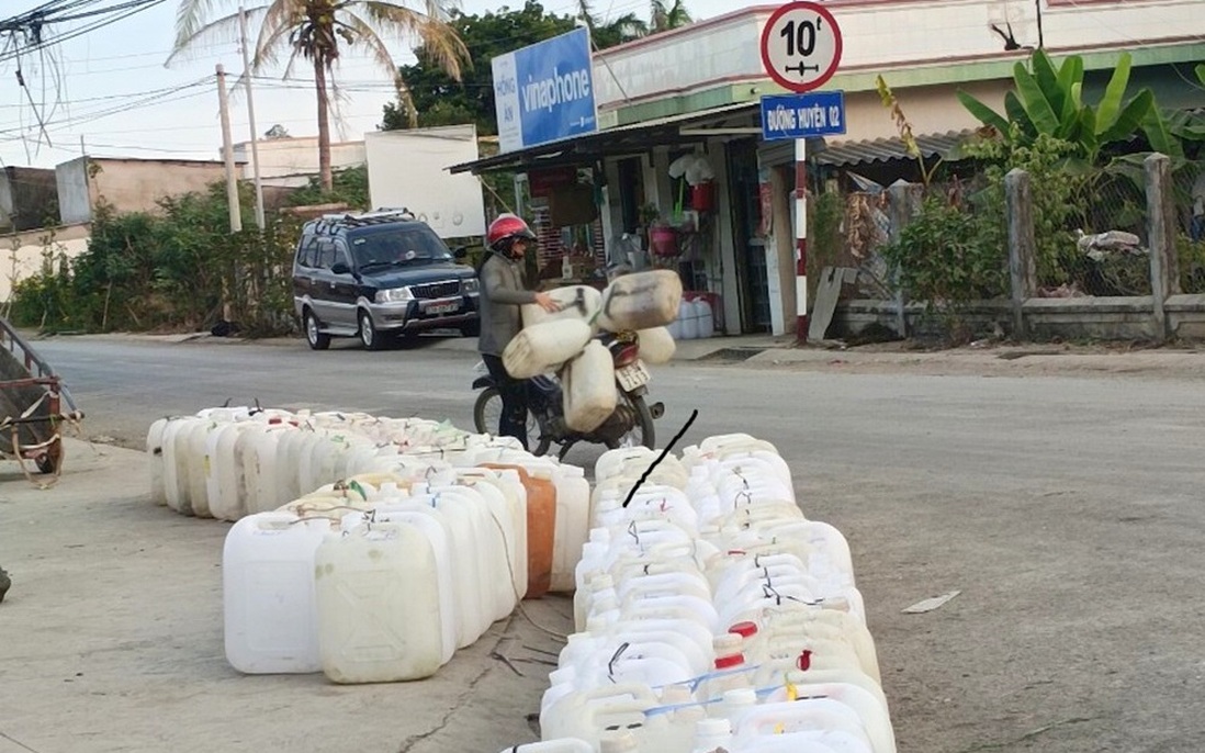 Tiền Giang công bố tình huống khẩn cấp về xâm nhập mặn, thiếu nước sinh hoạt tại huyện Tân Phú Đông