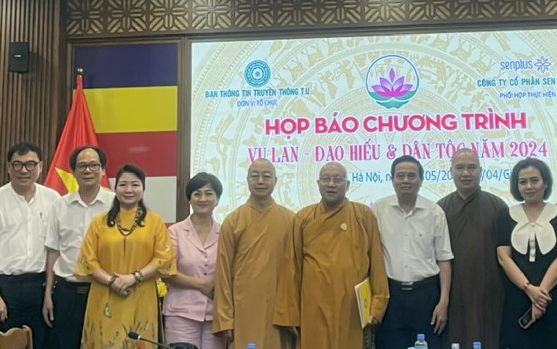 Chương trình Vu Lan - Đạo hiếu và Dân tộc 2024 lan tỏa giá trị tốt đẹp của đạo hiếu tới cộng đồng