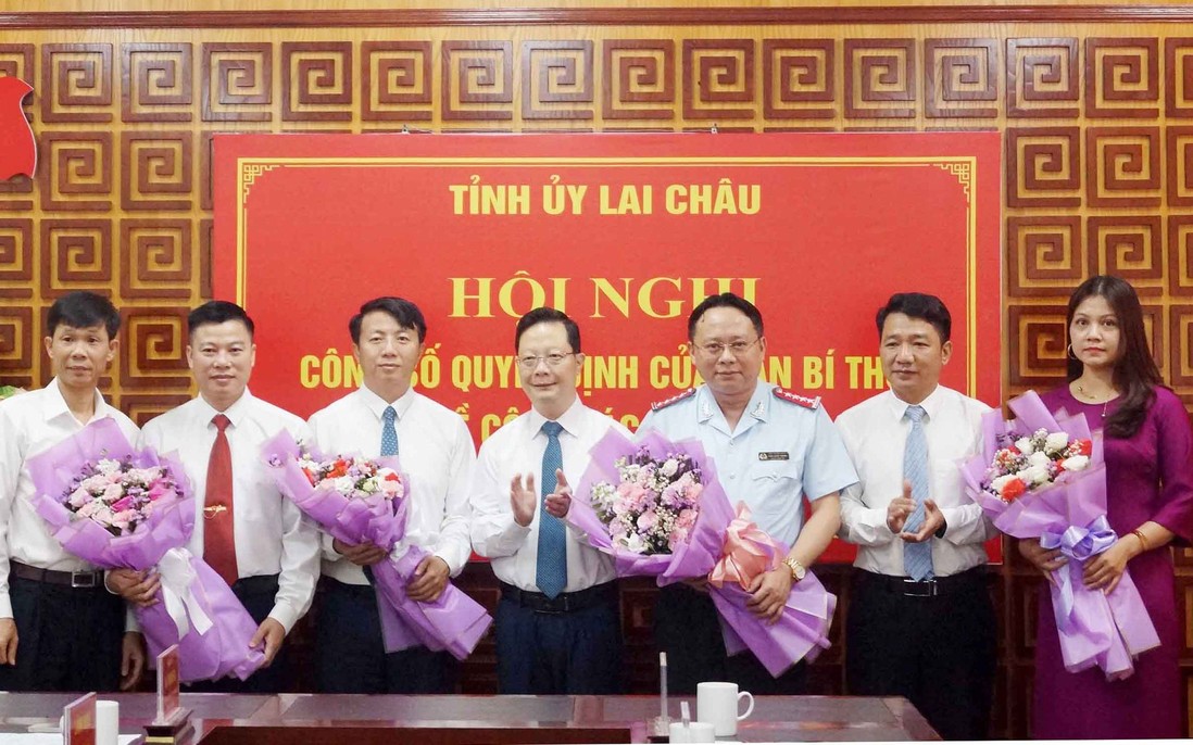 Ban Bí thư chuẩn y Phó Chủ nhiệm, Ủy viên Ủy ban Kiểm tra Tỉnh ủy Lai Châu