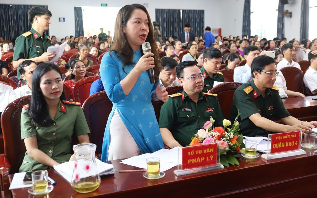 Hà Tĩnh: Quân và dân chung tay vì bình đẳng giới, phòng chống bạo lực gia đình 