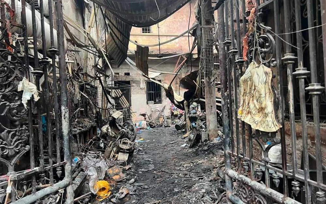 Công an Hà Nội thông tin về vụ cháy nhà trọ trên phố Trung Kính khiến 14 người tử vong