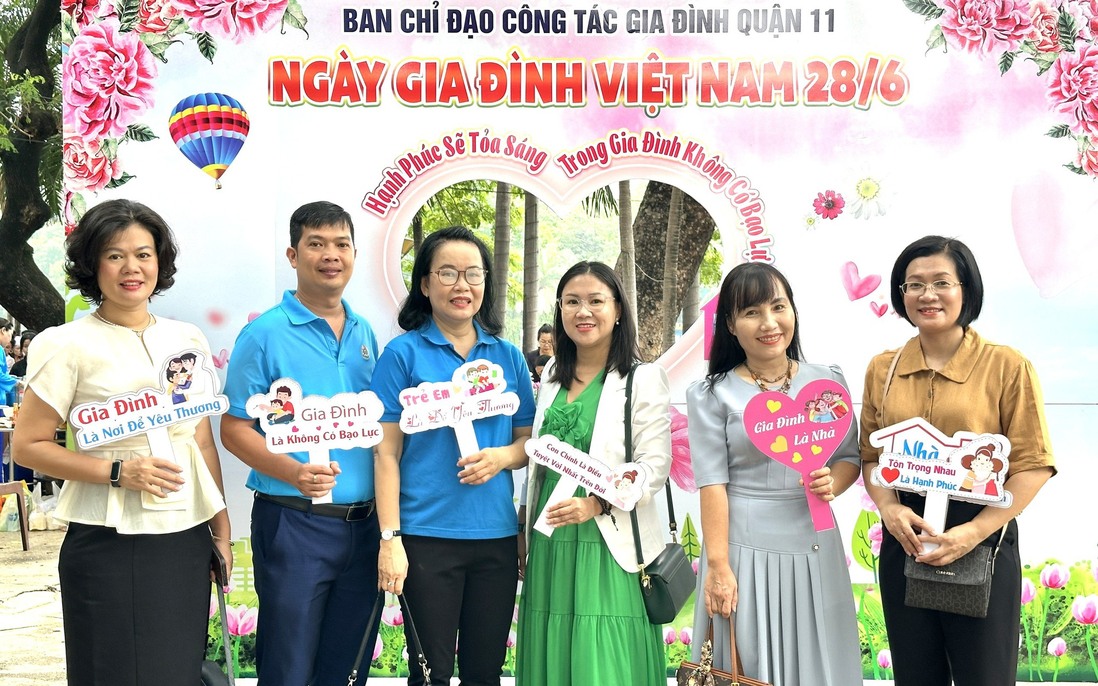 TPHCM: Đa dạng các hoạt động hưởng ứng Ngày Gia đình Việt Nam