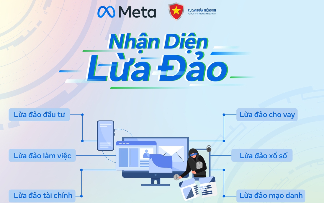 Phát động chiến dịch "Nhận diện lừa đảo" cho người dùng mạng xã hội