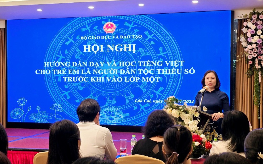 Hội nghị hướng dẫn dạy và học Tiếng Việt cho trẻ em vùng dân tộc thiểu số