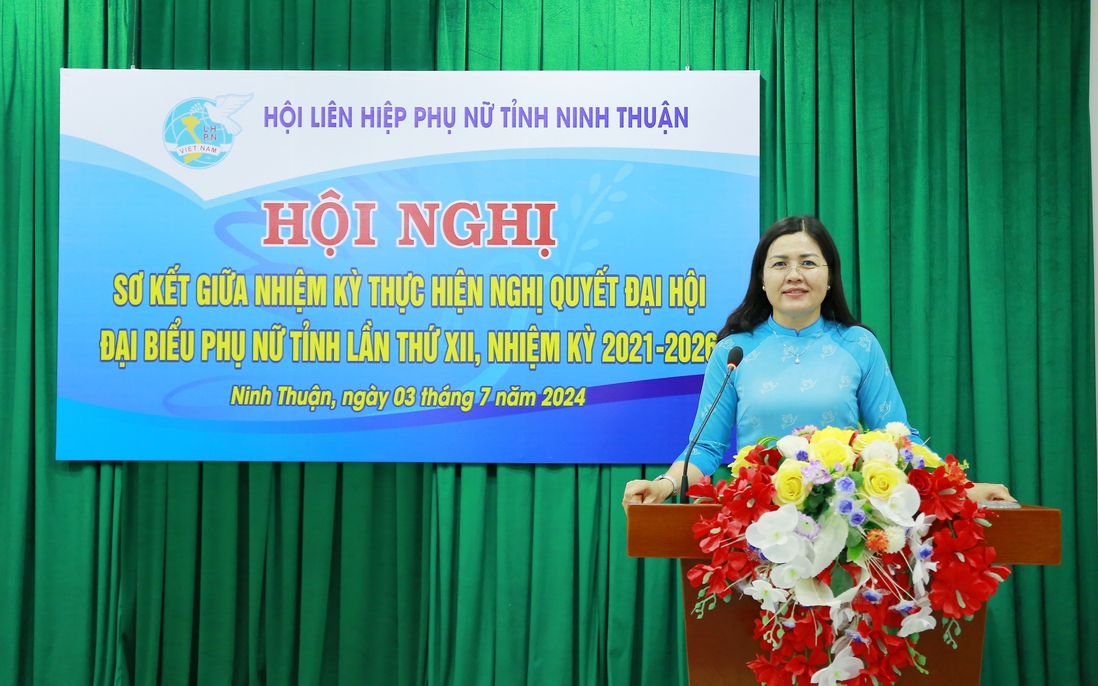 Ninh Thuận: Nỗ lực xây dựng tổ chức Hội vững mạnh, vì hạnh phúc của phụ nữ