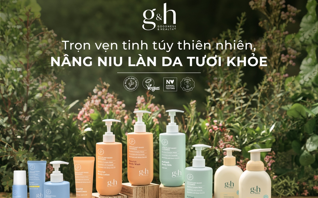 Amway Việt Nam ra mắt dòng sản phẩm chăm sóc cơ thể g&h mới