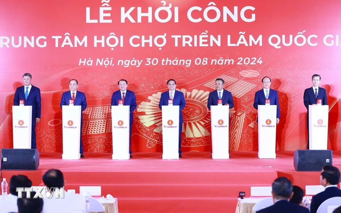 Khởi công Trung tâm Hội chợ Triển lãm Quốc gia - "kỳ quan mới" của Hà Nội