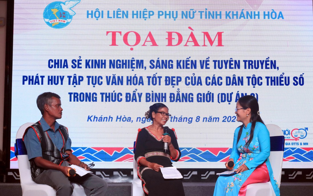 Khánh Hòa: Phát huy tập tục văn hóa tốt đẹp của các dân tộc thiểu số trong thúc đẩy bình đẳng giới