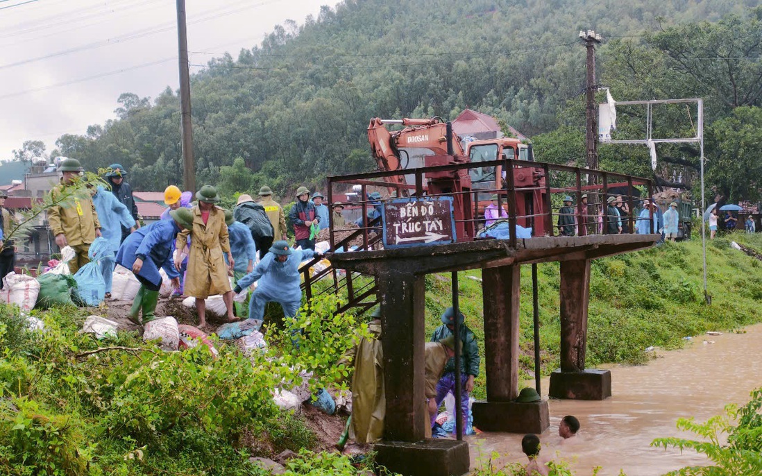 Bắc Giang: 35 thôn bị chia cắt do lũ, khoảng 7 nghìn hộ bị ảnh hưởng