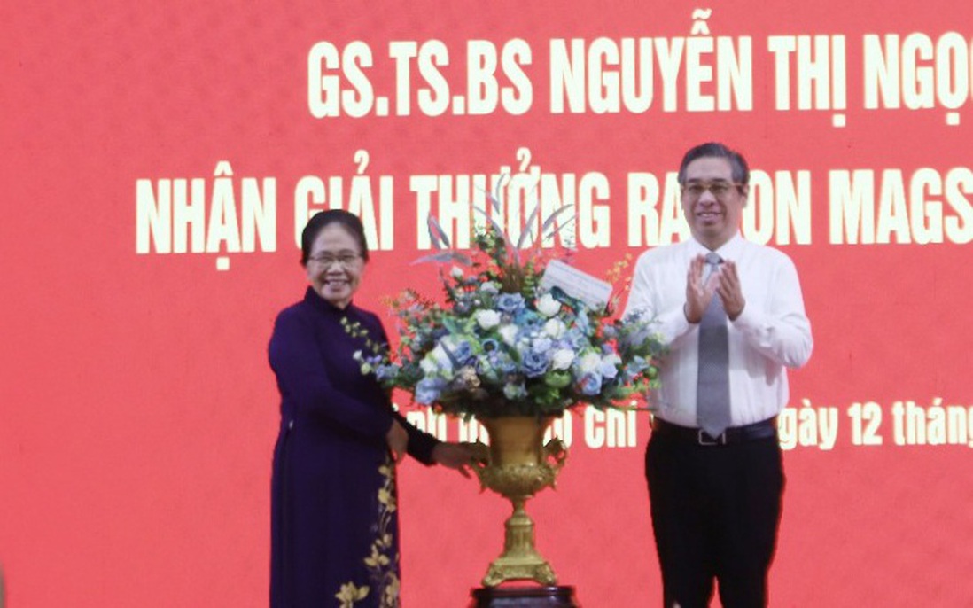 TPHCM chúc mừng GS.TS.BS Nguyễn Thị Ngọc Phượng nhận giải "Nobel châu Á"