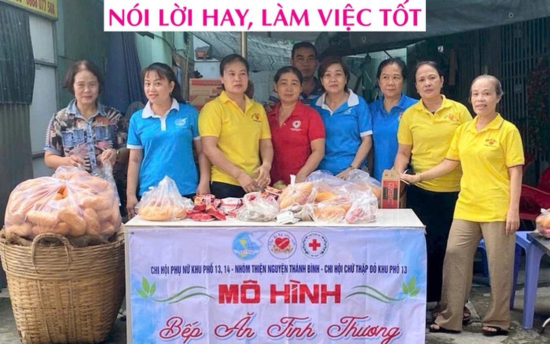 Nữ công nhân 54 tuổi năng nổ với các hoạt động thiện nguyện