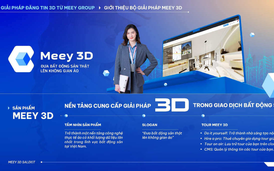 Meey 3D: Hành trình trải nghiệm chân thực và toàn diện trong giao dịch bất động sản