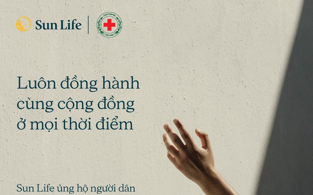 Sun Life Việt Nam: Đóng góp 1,8 tỷ đồng hỗ trợ người dân vượt qua bão YAGI và lũ lụt Miền Bắc