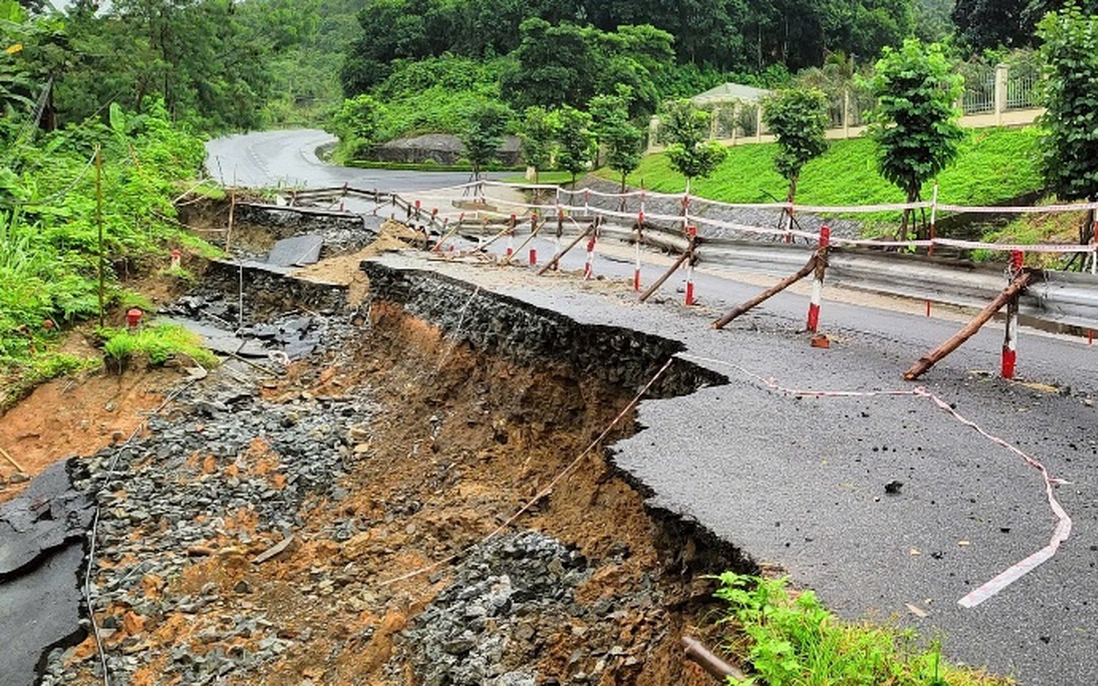 Ảnh hưởng cơn bão số 3: Thanh Hoá phát lệnh báo động I trên sông Mã