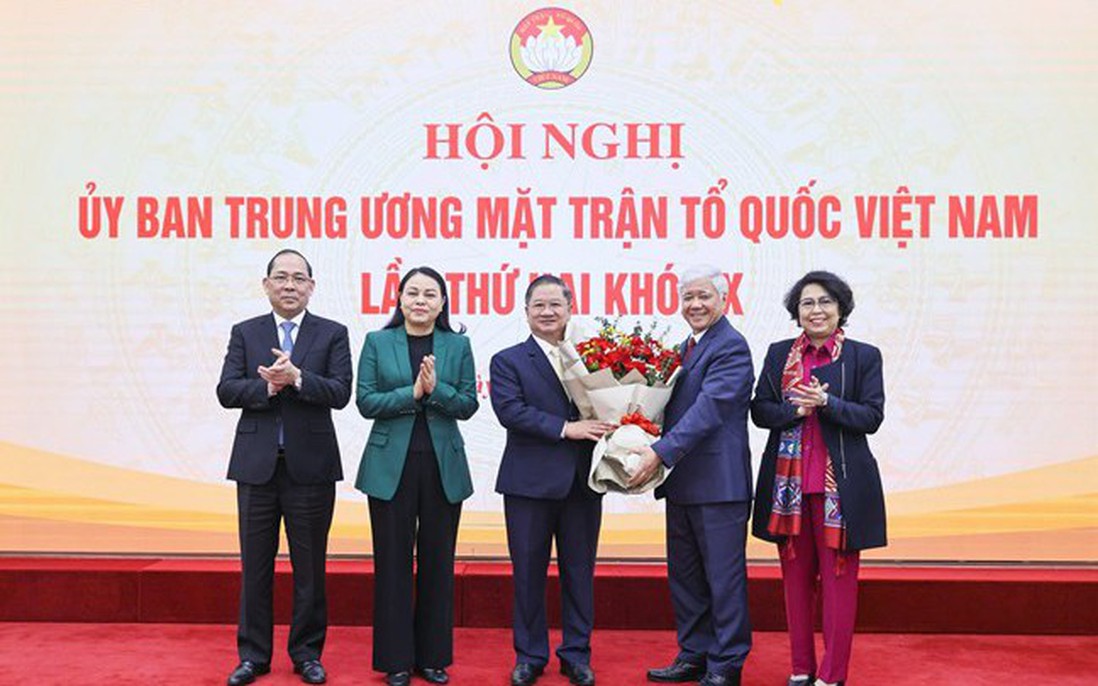 Ông Trần Việt Trường giữ chức Phó Chủ tịch Ủy ban Trung ương Mặt trận Tổ quốc Việt Nam