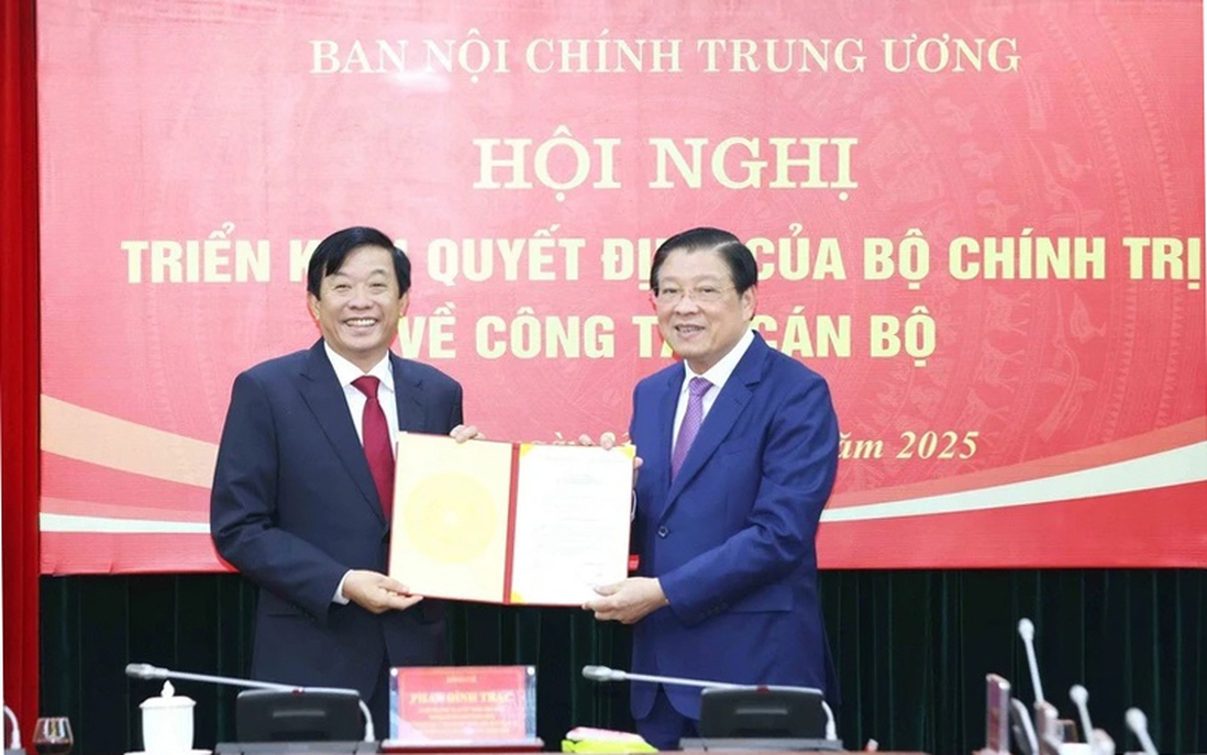 Ông Bùi Văn Nghiêm giữ chức Phó Trưởng Ban Nội chính Trung ương