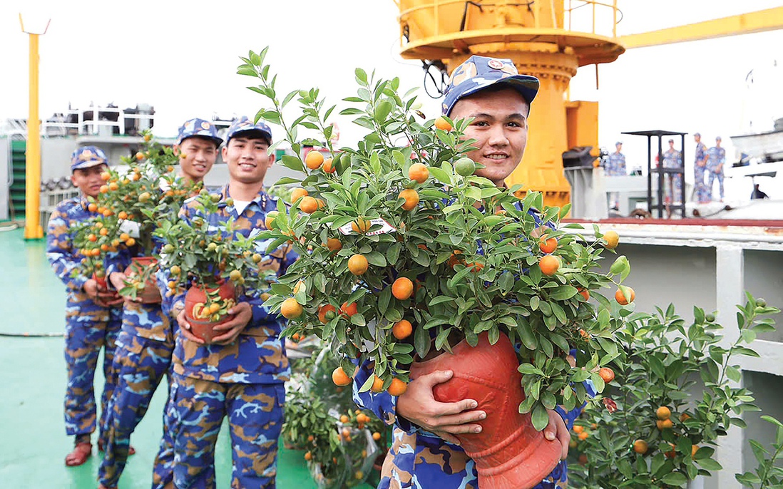 Tết ở đảo nặng sâu nghĩa tình