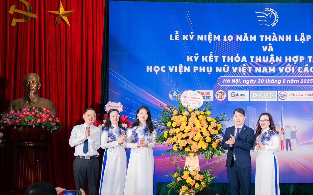 4 yếu tố quyết định sự phát triển Khoa Luật, Học viện Phụ nữ Việt Nam
