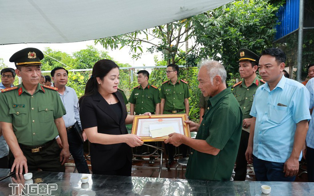 Thái Nguyên: Truy tặng bằng khen cho người tử vong khi cứu 3 cháu nhỏ