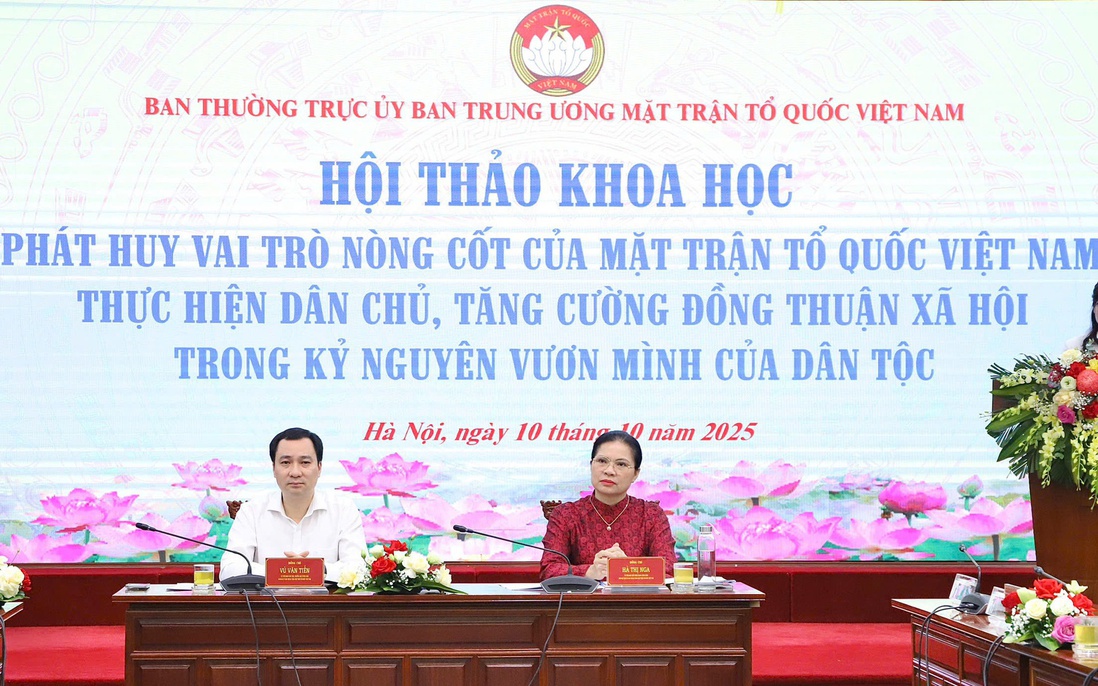 Phát huy vai trò nòng cốt của MTTQ Việt Nam thực hiện dân chủ, tăng cường đồng thuận xã hội