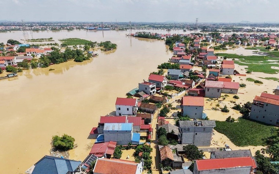 Ảnh hưởng ngập úng: Hà Nội đã sơ tán gần 8.500 người, dự kiến sơ tán 38.500 người