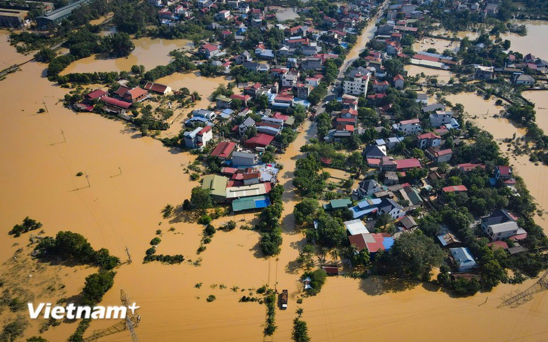 Lũ phức tạp: Đề nghị Hà Nội, Thái Nguyên và Bắc Ninh đảm bảo an toàn đê điều