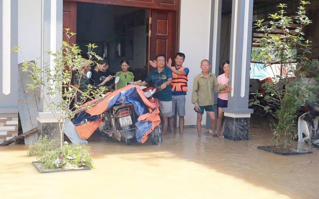 Bắc Ninh: Nước tại các xã bị ngập đang rút nhanh