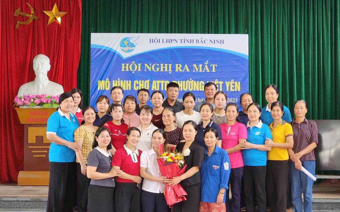 Hội LHPN Bắc Ninh: Ra mắt 10 mô hình "Chợ an toàn thực phẩm"