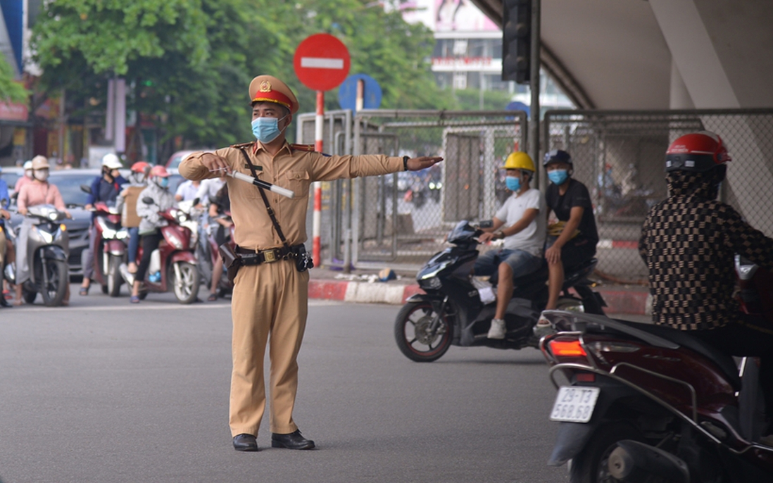 Hà Nội: Phân luồng giao thông phục vụ Đại hội Đại biểu Đảng bộ Thành phố