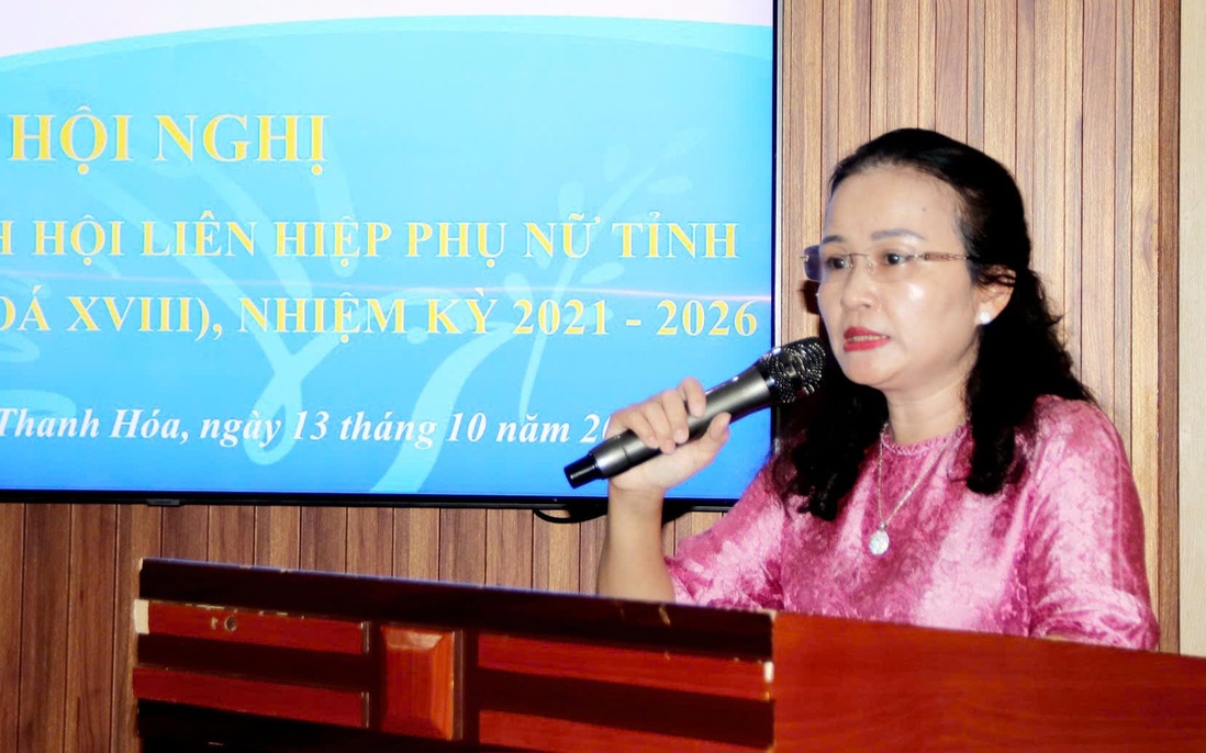 Bà Lương Thị Hạnh là tân Chủ tịch Hội LHPN tỉnh Thanh Hóa