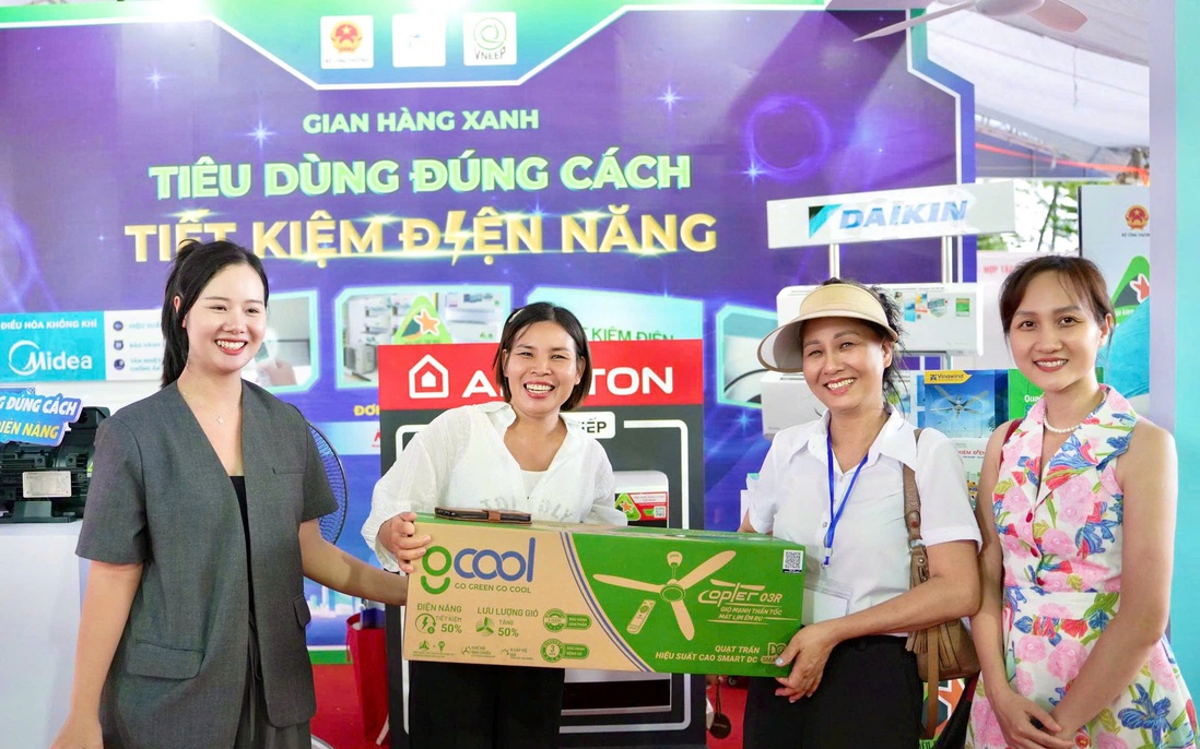 Gian hàng Xanh tổ chức đồng loạt tại 3 miền thúc đẩy tiêu dùng bền vững