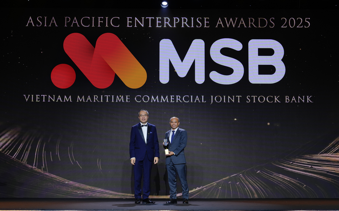 MSB được vinh danh là "Doanh nghiệp xuất sắc Châu Á và Thương hiệu truyền cảm hứng"