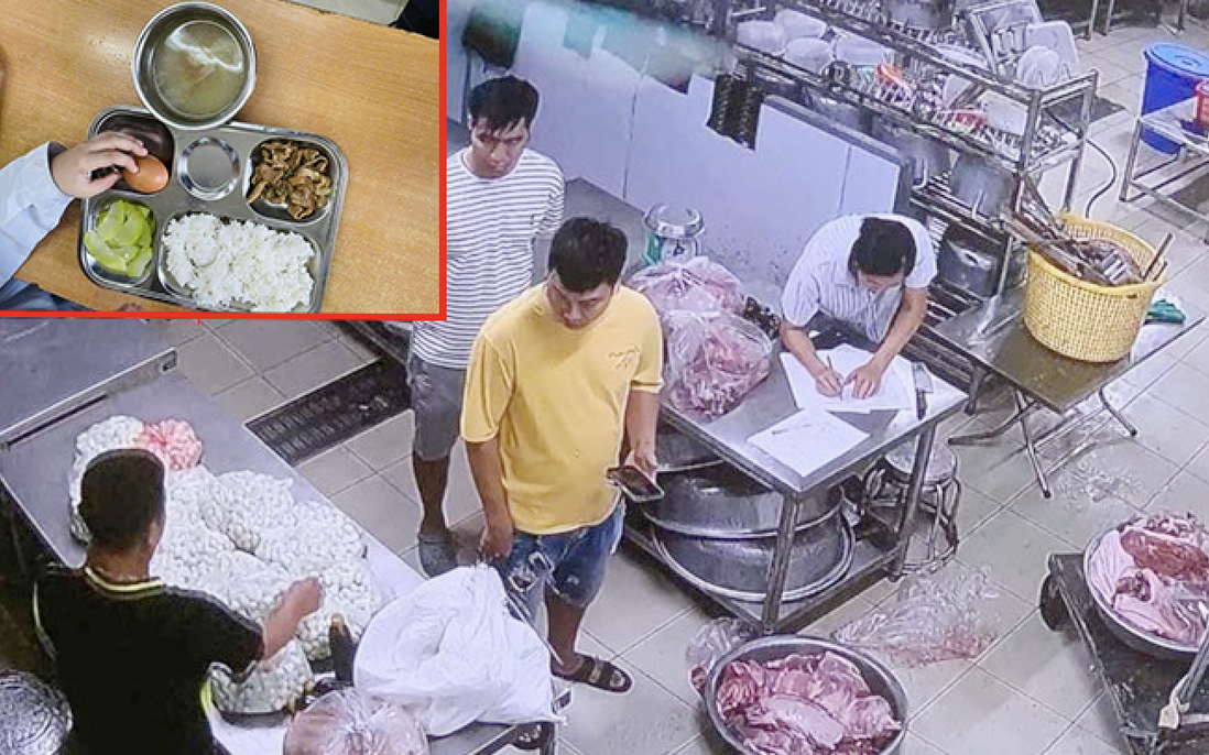 Hiệu trưởng nhận trách nhiệm vụ "thịt ôi thiu, trứng bốc mùi" tại Trường Tiểu học Cự Khê