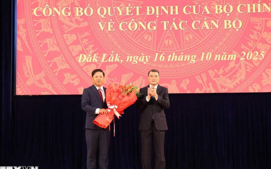 Ông Lương Nguyễn Minh Triết được điều động làm Bí thư Tỉnh ủy Đắk Lắk