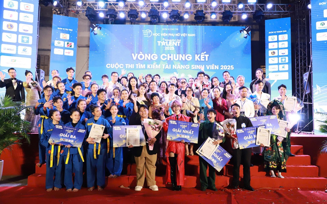 Bùng nổ đêm chung kết Cuộc thi "Tìm kiếm tài năng Sinh viên 2025"