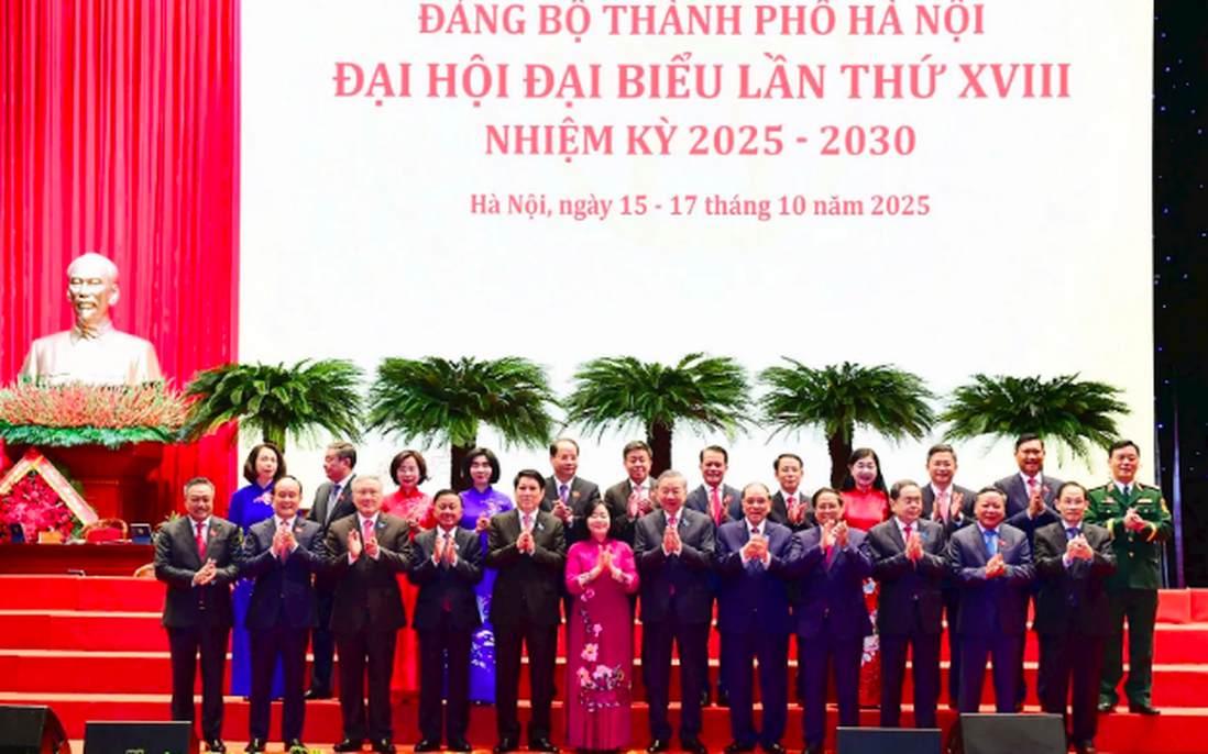 Đại hội XVIII Đảng bộ Hà Nội: Khơi nguồn đổi mới, dựng xây tầm vóc Thủ đô
