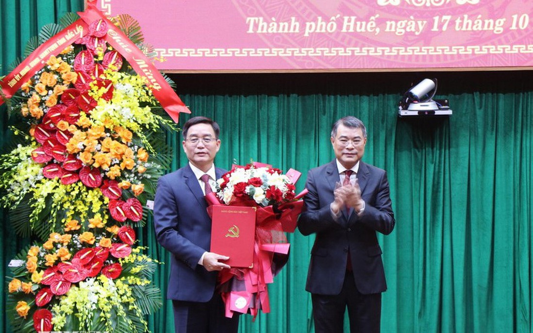 Ông Nguyễn Đình Trung được chỉ định giữ chức Bí thư Thành ủy Huế