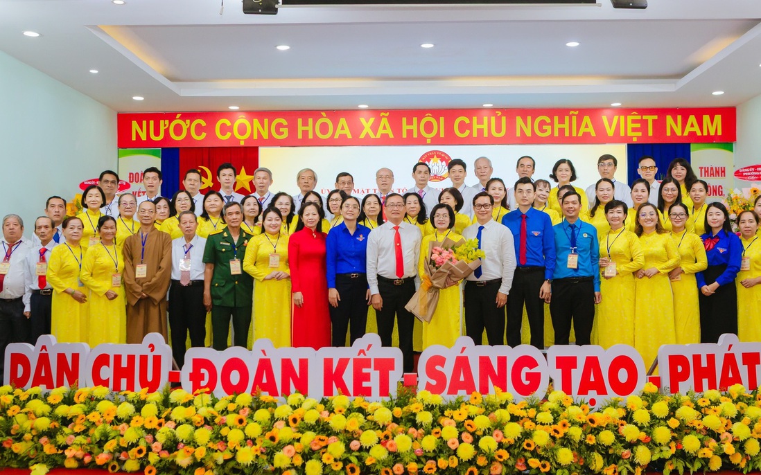 TPHCM: MTTQ phường Phú Thọ tiếp tục phát huy sức mạnh đại đoàn kết toàn dân