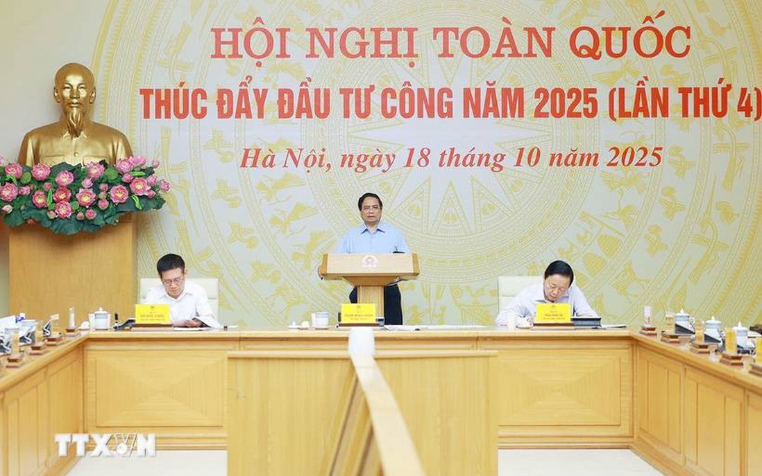 Thủ tướng Phạm Minh Chính chủ trì Hội nghị thúc đẩy giải ngân vốn đầu tư công