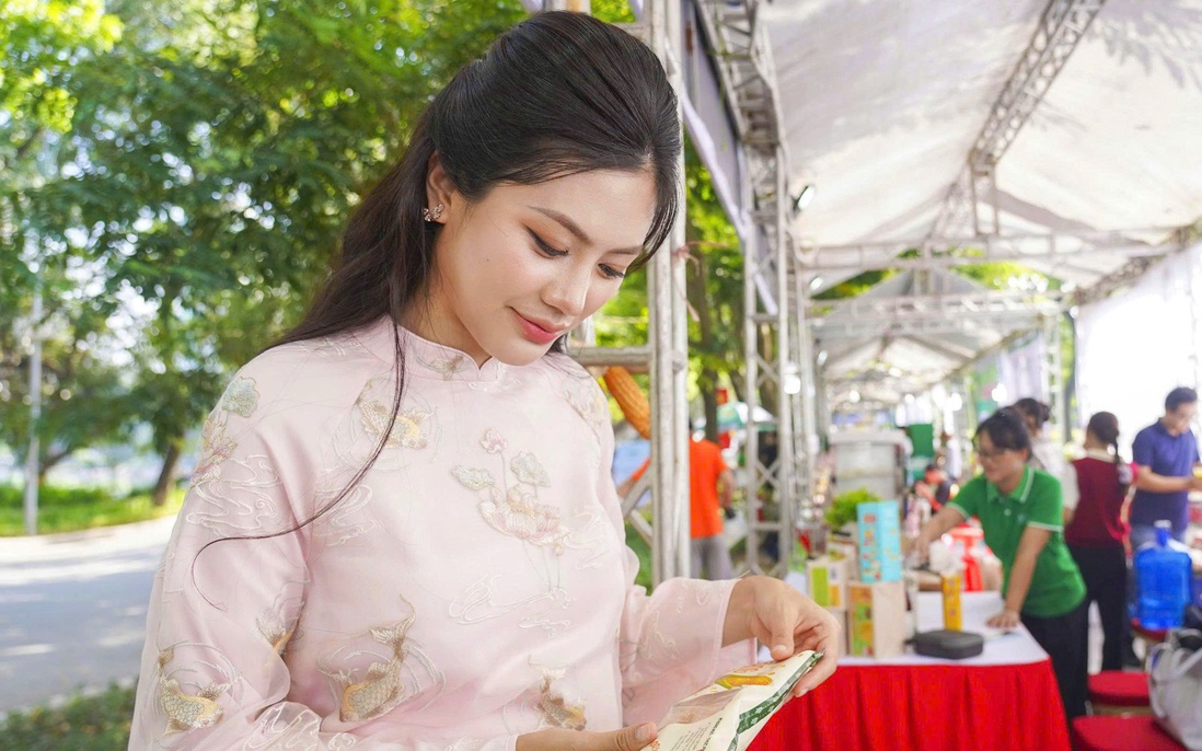 Hoa khôi Vũ Hương Giang: Phụ nữ hãy là người tiêu dùng thông thái và người sản xuất có trách nhiệm