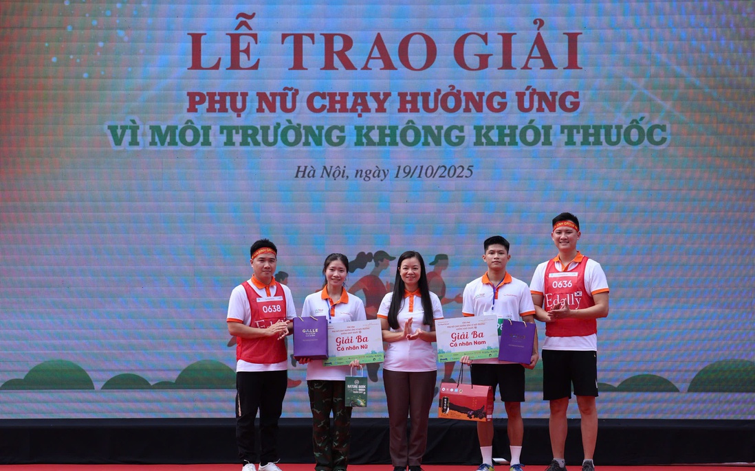 Đồng hồ Galle đồng hành cùng Giải “Phụ nữ chạy hưởng ứng Vì môi trường không khói thuốc”